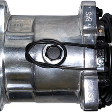 ACTECmax Universal A/C Compressor with Black PV7 Clutch SD 508 Style 5H14 R134A Serpentine Belt