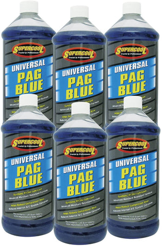 TSI Supercool PB32-6CP PAG Blue Oil, 32 oz, 6 Pack