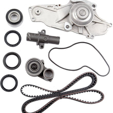 SCITOO for 03 04 05 06 07 08 09 10 11 12 13 14 15 Acura MDX /05 06 07 Honda Accord，Replaceable Timing Belt kit Including Timing Belt Water Pump with Gasket tensioner Bearing etc