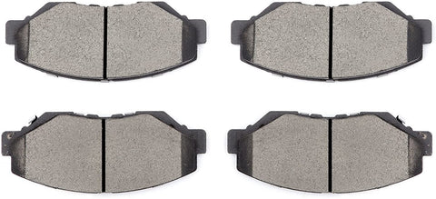 Brake Pads,ECCPP 4pcs Front Ceramic Discs Brake Pads Kits Fit for Honda Accord/Civic/CR-V/Element/Pilot,2013-2015 Acura ILX,