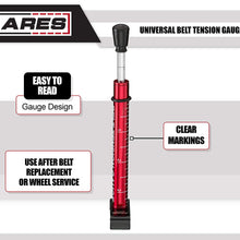 ARES 15033 - Belt Tension Gauge - Allows for Accurate Belt Tension Setting - Use After Belt Replacement, Adjustment or Wheel Service - Universal Design with 10-Pound Specification