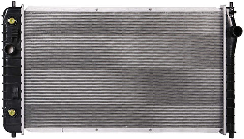 Lynol Cooling System Complete Aluminum Radiator Direct Replacement Compatible With 2002-2005 Cavalier Sunfire L4 2.2L