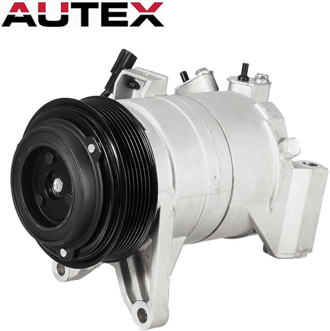 AUTEX AC Compressor and A/C Clutch CO 11319C 3.5L Only Compatible with Maxima 2009-2014 Murano 2009-2014 Pathfinder 2013-2015 Quest 2011-2014