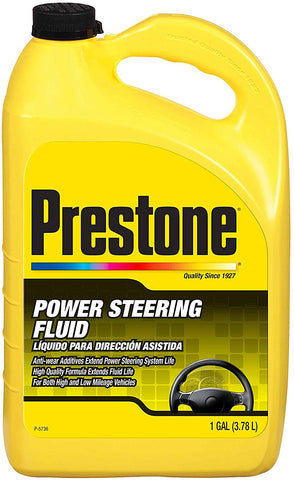 Prestone AS266-6PK Power Steering Fluid, 64 oz. (Pack of 6), 64 Ounces, 6 Pack