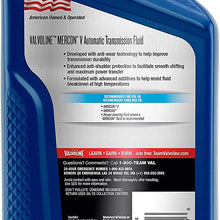 Valvoline ATF for MerconV Applications Conventional Automatic Transmission Fluid 1 QT, Case of 6