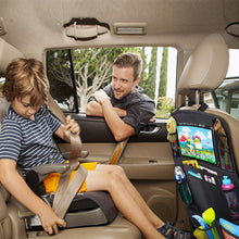 MZTDYTL Car Backseat Organizer with Touch Screen Tablet Holder + 9 Storage Pockets Kick Mats Car Seat Back Protectors Great Travel Accessories for Kids and Toddlers(2 Pack)