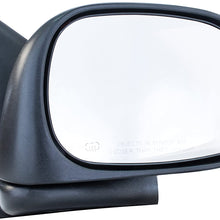 Dependable Direct Right Passenger Side Mirror - Power Operated, Textured, Heated, Folding for Dodge Ram 1500 2500 3500 (2002 2003 2004 2005 2006 2007 2008 2009 2010) - CH1321215