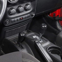 RT-TCZ Shift Gear Knob Trim Cover Drive Mode Shift Knob Trim Cover Interior ABS Decoration Accessories for Jeep Wrangler JK JKU 2011-2018 Sport X Sahara Rubicon Carbon Fiber