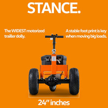 SuperHandy Trailer Dolly Electric Power 3600LBS Max Trailer Weight, 600LBS Max Tongue Weight, DC 24V 800W 12V 7Ah Powered Heavy Duty Commercial Jack Lever 2" Ball Mount Included