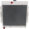 CoolingCare 4 Row Aluminum Radiator for 65-69 Coronet, 66-69 Charger, Fury 63-67/ Dodge& Plymouth Many Cars