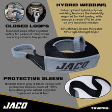JACO 4X4 TowPro Recovery Tow Strap (3" x 30 ft)
