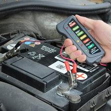 CARTMAN 12V Car Battery & Alternator Tester - Test Battery Condition & Alternator Charging (LED Indication)