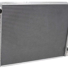 Aluminum Performance Racing Radiator Fits Chevy 26" 2 Row Single Pass Universal
