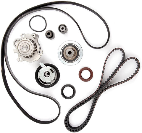 ECCPP New Timing Belt Water Pump Kit Fit 1998-2004 Volkswagen New Beetle Golf Jetta 1.9L l4 DIESEL SOHC Turbocharged