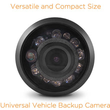 XO Vision HTC36 Universal HD Weatherproof Rear View Car Backup Camera with Night Vision