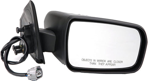 Dorman 955-1788 Passenger Side Power Door Mirror - Heated / Folding for Select Mitsubishi Models, Black