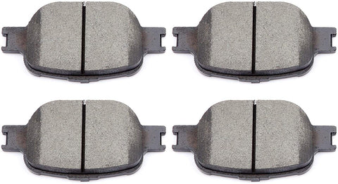 Brake Pads,ECCPP 4pcs Front Ceramic Disc Brake Pads Kits for 2005 2006 2007 2008 2009 2010 Scion tC,2000 2001 2002 2003 2004 2005 Toyota Celica
