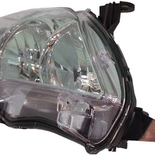 Headlight Replacement For Toyota Corolla Base/Ce/Le Model Passenger Right Side Rh 2011 2012 2013 Headlamp Assembly