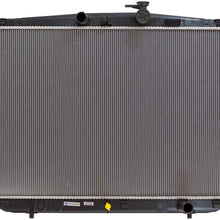 Radiator - Cooling Direct Fit/For 13657 17-18 Toyota Highlander 3.5L Plastic Tank Aluminum Core