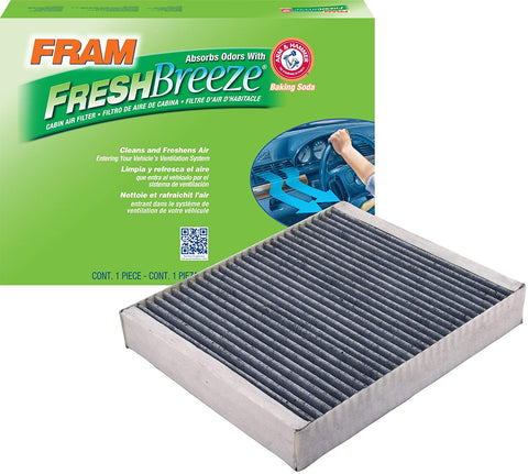 FRAM CF10775 Fresh Breeze Cabin Air Filter with Arm & Hammer