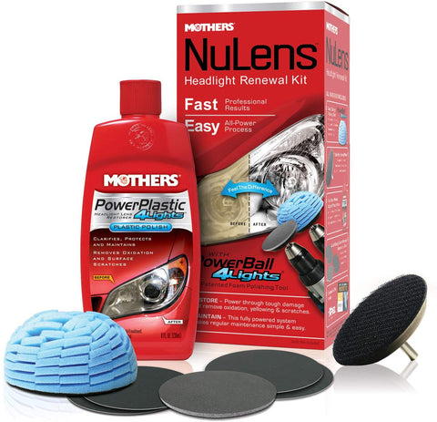 Mothers 07251 NuLens Headlight Renewal Kit