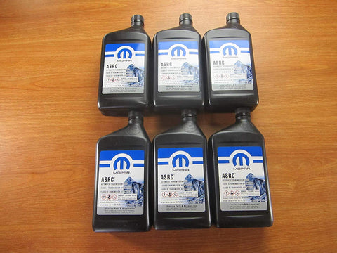 Mopar Six Quarts ASRC Automatic Transmission Fluid New OEM