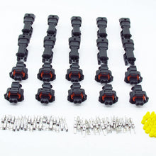 CNKF 10 Sets Bosch 3.5mm 2 pin male female diesel fuel Common rail injector and Crankshaft Sensor connector for VW Audi 1928403874
