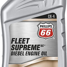 Phillips 66 1078291 Diesel Engine Oil (Fleet Supreme EC-API CK-4 15W40-1 Quart), 32. Fluid_Ounces