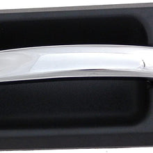 Dorman 83401 Rear Driver Side Exterior Door Handle for Select Hummer Models, Black and Chrome