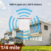 Smart Leak Sensors 2 Pack, YoLink 1/4 Mile World's Longest Range Wireless Smart Water Leak Sensor Compatible with Alexa and IFTTT Leak Detector with App Alerts and Remote Monitor, YoLink Hub Included