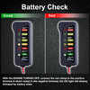 CARTMAN 12V Car Battery & Alternator Tester - Test Battery Condition & Alternator Charging (LED Indication)