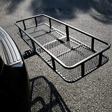 TRIL GEAR 60" Folding Cargo Carrier Hauler Hitch Mounted Receiver Luggage Basket 500 lbs