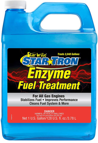 Star Tron Enzyme Fuel Treatment Concentrate - Rejuvenate & Stabilize Old Gasoline, Cure Ethanol Problems, Improve MPG, Reduce Emissions, Increase Horsepower