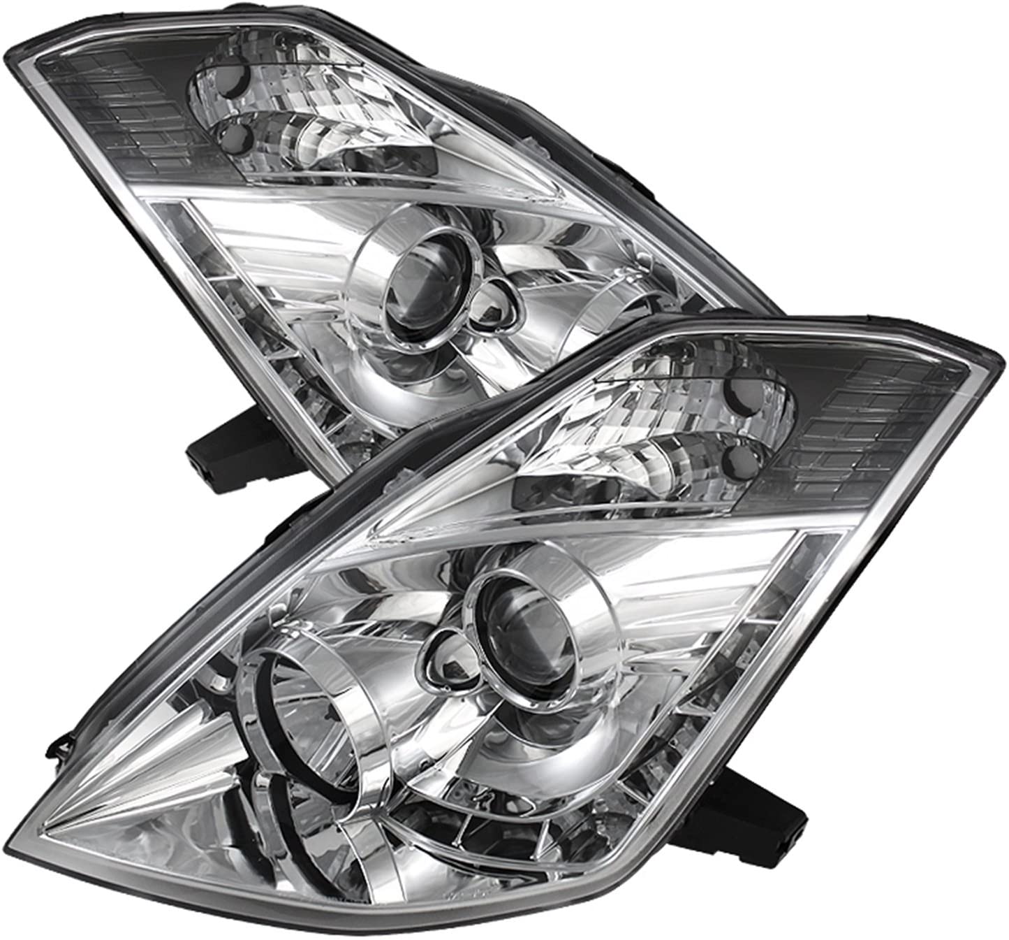 Spyder Auto 444-N350Z06-HID-DRL-C Projector Headlight