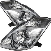 Spyder Auto 444-N350Z06-HID-DRL-C Projector Headlight