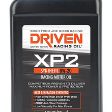 Driven Racing Oil 00206 XP2 0W-20 Synthetic Racing Motor Oil - 1 Quart