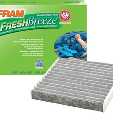 FRAM CF10285 Fresh Breeze Cabin Air Filter with Arm & Hammer