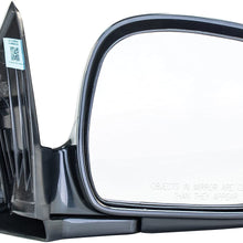 Dependable Direct Right Passenger Side Textured Mirror for 94-97 Chevy S10, 95-98 Blazer - Part Links # GM1321126