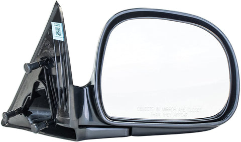 Dependable Direct Right Passenger Side Textured Mirror for 94-97 Chevy S10, 95-98 Blazer - Part Links # GM1321126