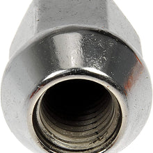 Dorman 611-074 Wheel Lug Nut for Select Models, Chrome, Pack of 10 (OE FIX)