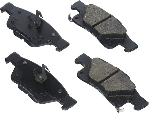 Bosch BE1498H Blue Disc Brake Pad Set with Hardware for 2011-15 Dodge Durango and Jeep Grand Cherokee - REAR