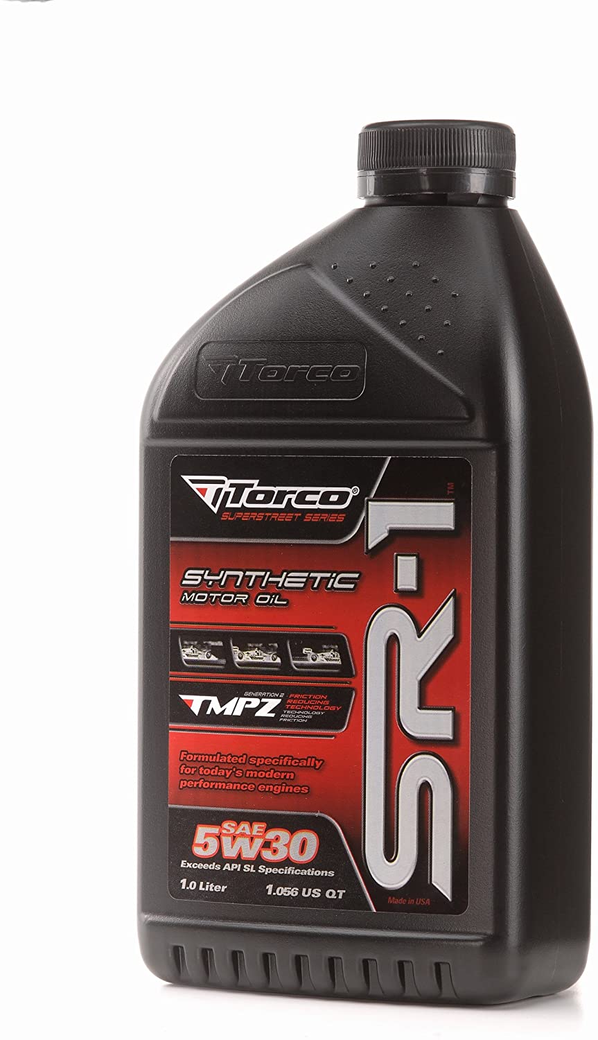 Torco A160530C SR-1 5w30 Synthetic Motor Oil Bottle - 1 Liter Bottle, (Case of 12)