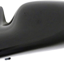 Dorman 955-433 Driver Side Power Door Mirror for Select Nissan Models, Black