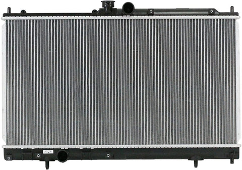 Radiator - Pacific Best Inc Fit/For 2676 03-06 Mitsubishi Lancer Evolution Manual Transmission Plastic Tank Aluminum Core