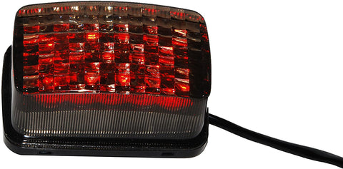 YFM LED Smoke lens tail brake stop light ATV UTV 350 400 450 660 250 4x4 Yamaha Grizzly, Viking, Rhino, Big Bear, Kodiak, Bruin, Wolverin, Bear Tracker