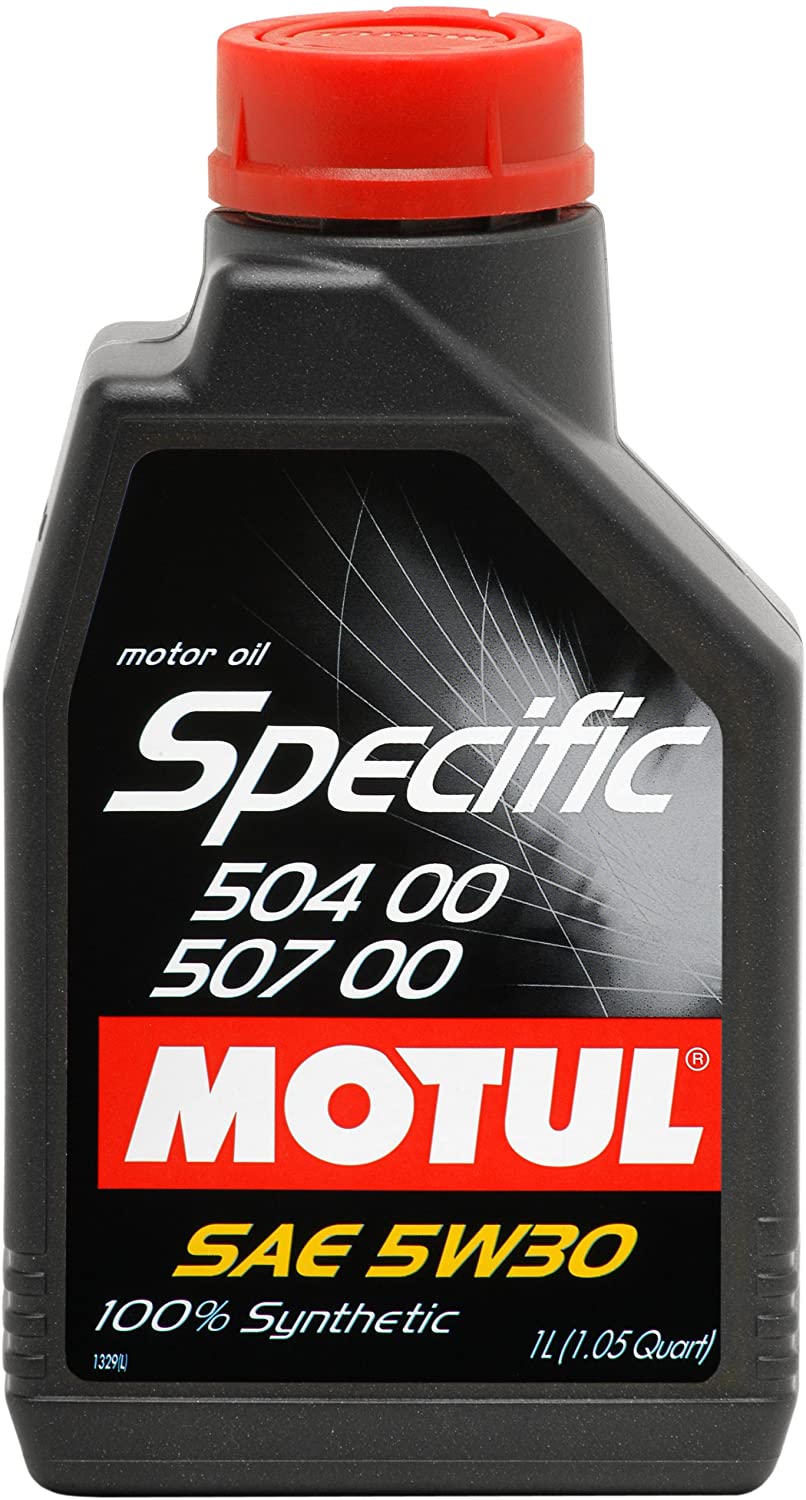 Motul 838711 5W-30 Synthetic Gasoline and Diesel Oil for EURO IV Engines - 1 Liter Bottle