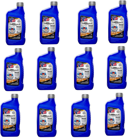 VP Racing Fuels Full Synthetic Pro Grade Racing Oil, Quart SAE 0W-20 (12 Pack)