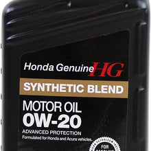 Genuine Honda Fluid 08798-9036 0W-20 Full Synthetic Blend Motor Oil - 1 Quart Bottle