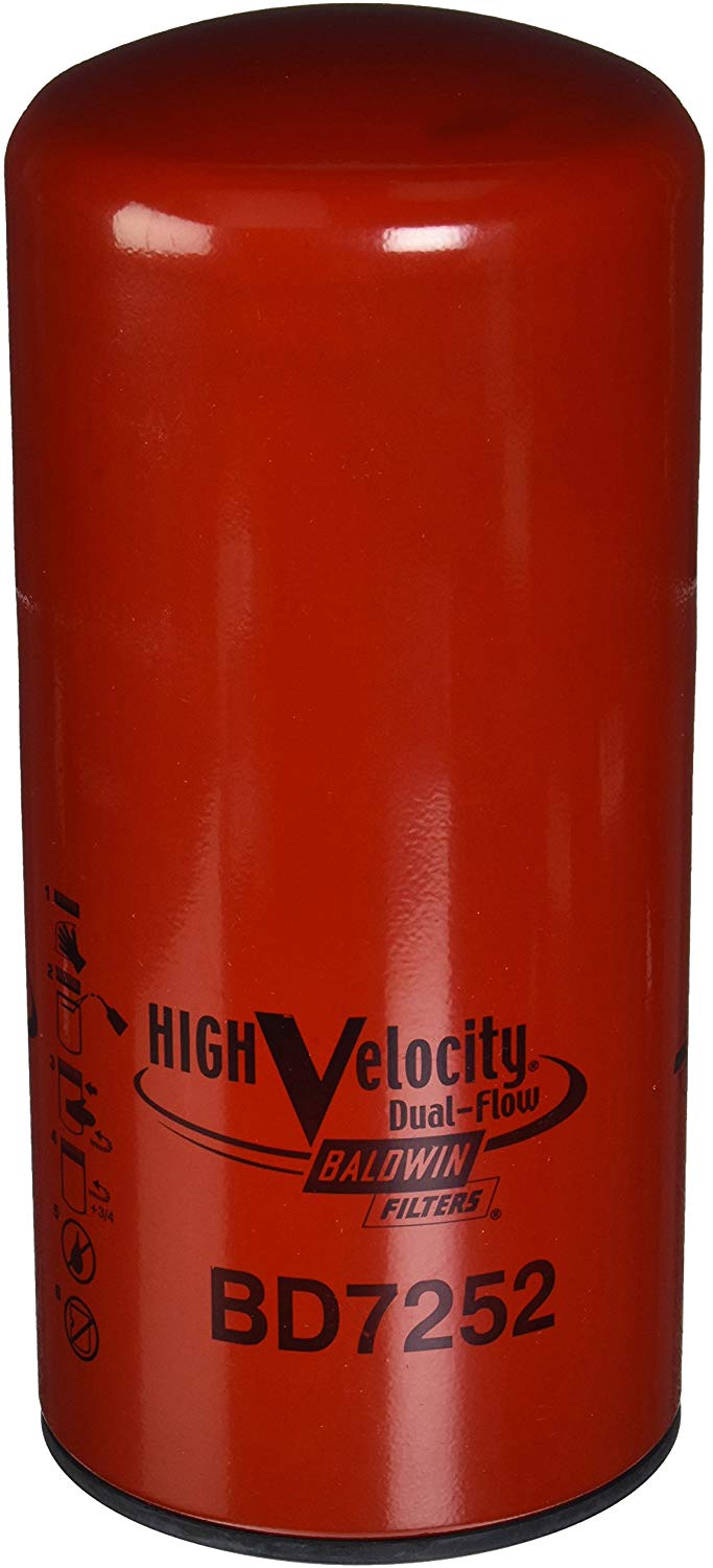 Baldwin BD7252 High-Velocity Dual-Flow Lube Spin-On