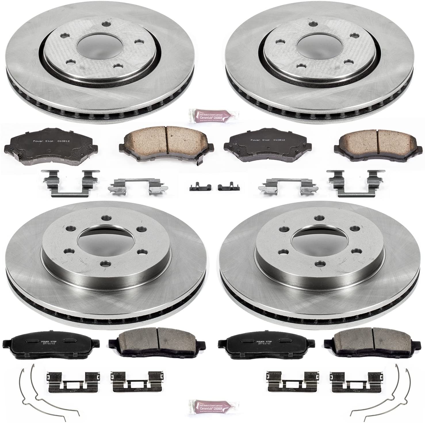 Autospecialty KOE1944 1-Click OE Replacement Brake Kit